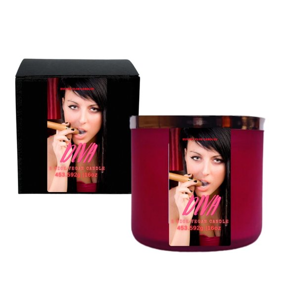 DIVA Edp by Ungaro (Type) 3 Wick Candle - Picture 2 of 2